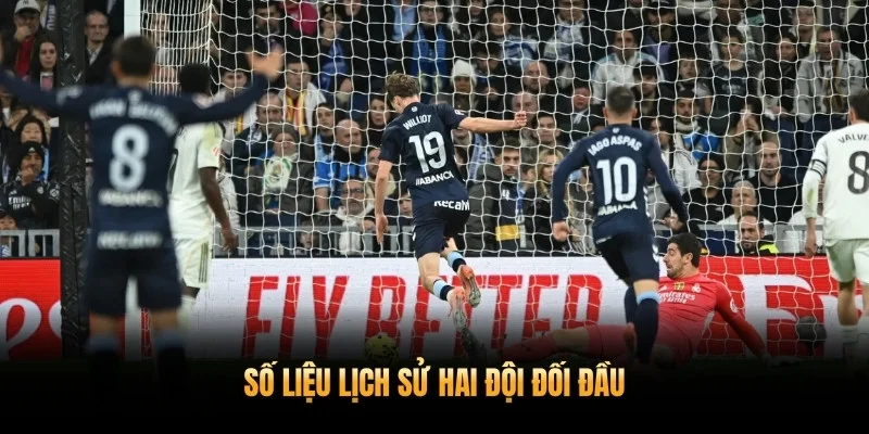 Số liệu lịch sử hai đội đối đầu